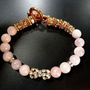 Authentic Rose Quartz Bracelet...